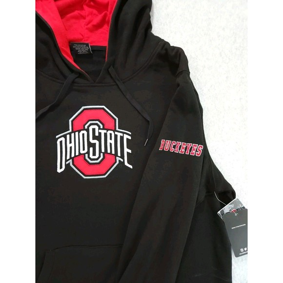 NWT Ohio State Colosseum Womens Pullover Hoodie Sweatshirt Football Logo SZ XXL‎ - Picture 12 of 16